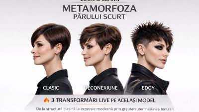 Metamorfoza parului scurt - Clasic & Edgy - 4 haitcuts